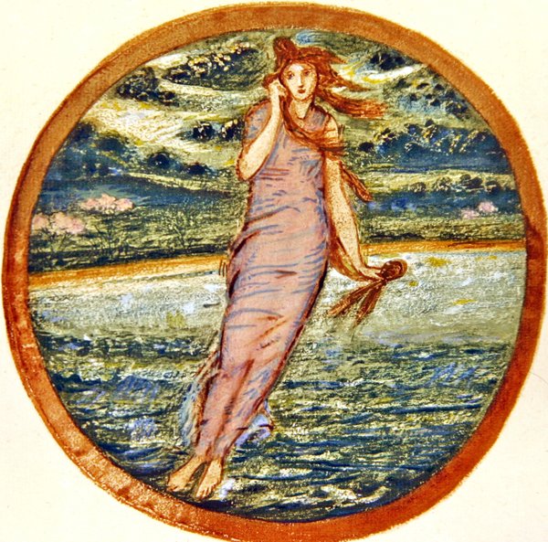 Květinová kniha: XXVI. div světa od Edward Coley Burne Jones