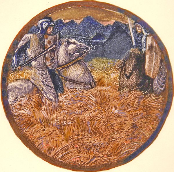 Květinová kniha: XXX. Saturnův hnus od Edward Coley Burne Jones