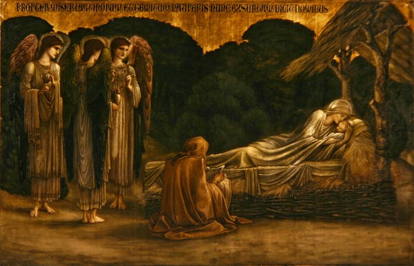 Král a pastýř od Edward Coley Burne Jones