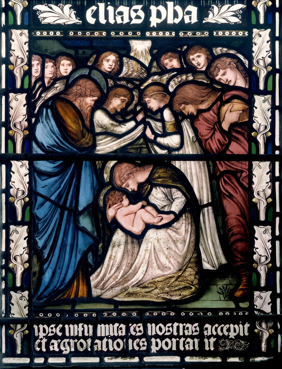 Birmingham, St Martin In The Bull Ring, Morris & Co., Edward Burne-Jones, The Nativity, 1876 od Edward Burne Jones