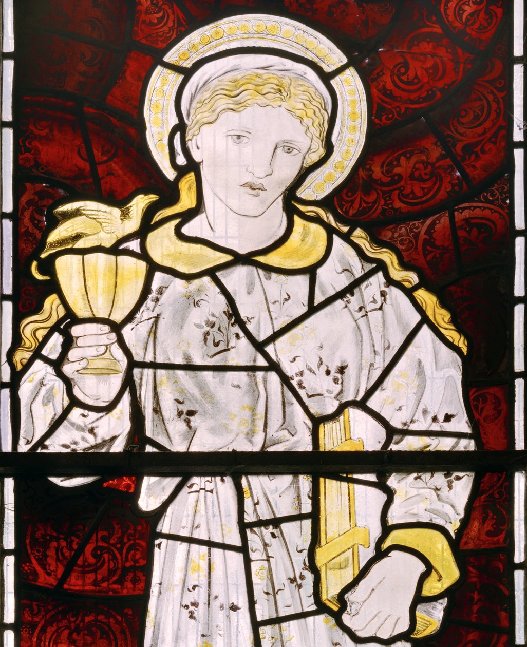 Bicester, Morris, Marshall, Faulkner & Co, Edward Burne-Jones, Faith, 1866 od Edward Burne Jones
