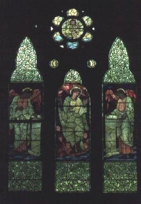 Kristovo nanebevstoupení od Edward Burne Jones