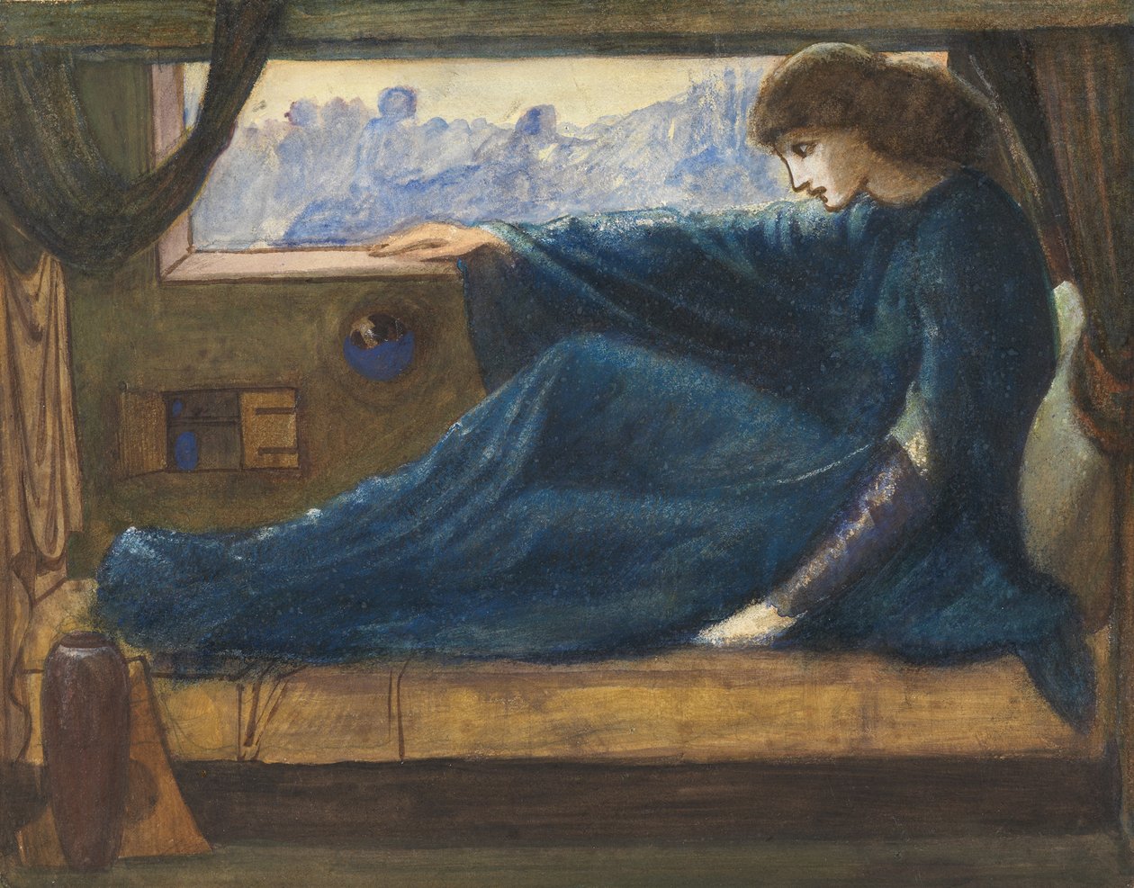 Dorigen Bretaňský od Edward Burne Jones