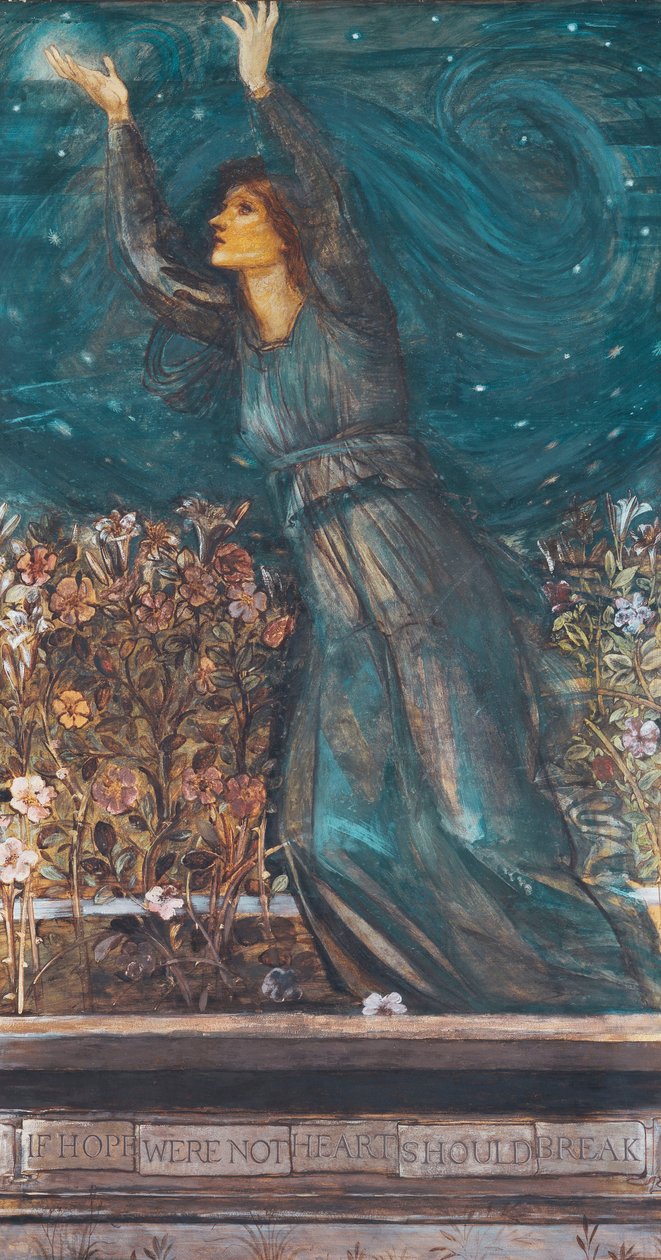 Naděje, od Edward Burne Jones