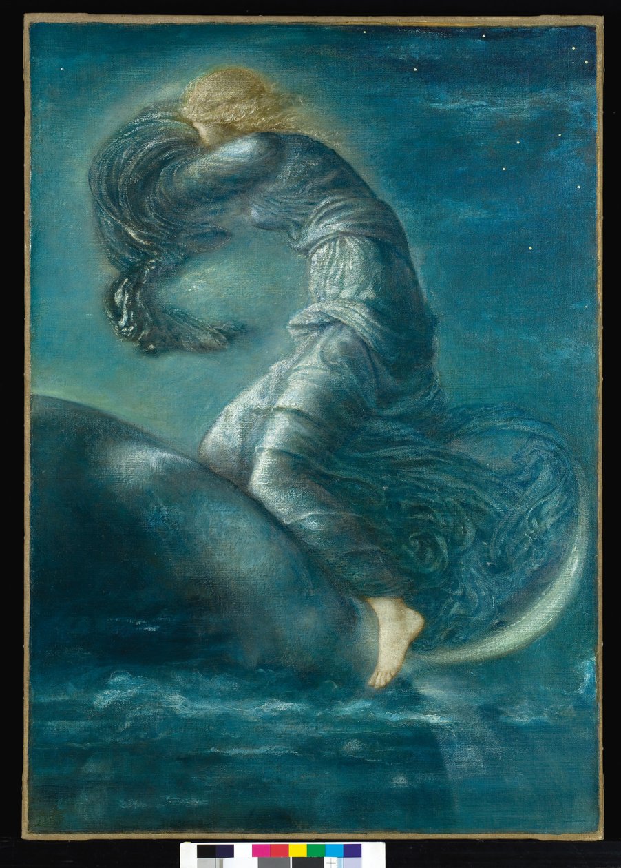 Luna, kolem 1872-75 od Edward Burne Jones