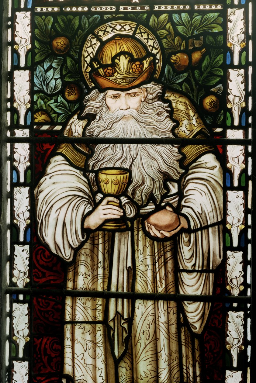 Melchizedek, král Salemu, 1876 (vitráže) od Edward Burne Jones