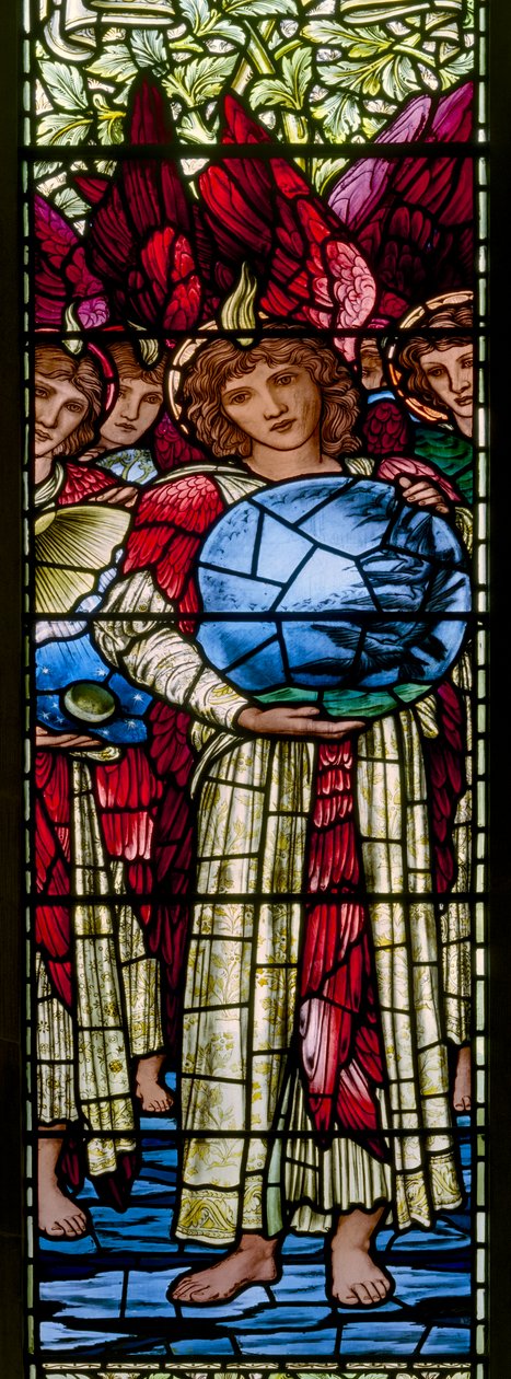 Oxford Harris Manchester College, Morris & Co., Edward Burne-Jones, The Days Of Creation od Edward Coley Burne Jones