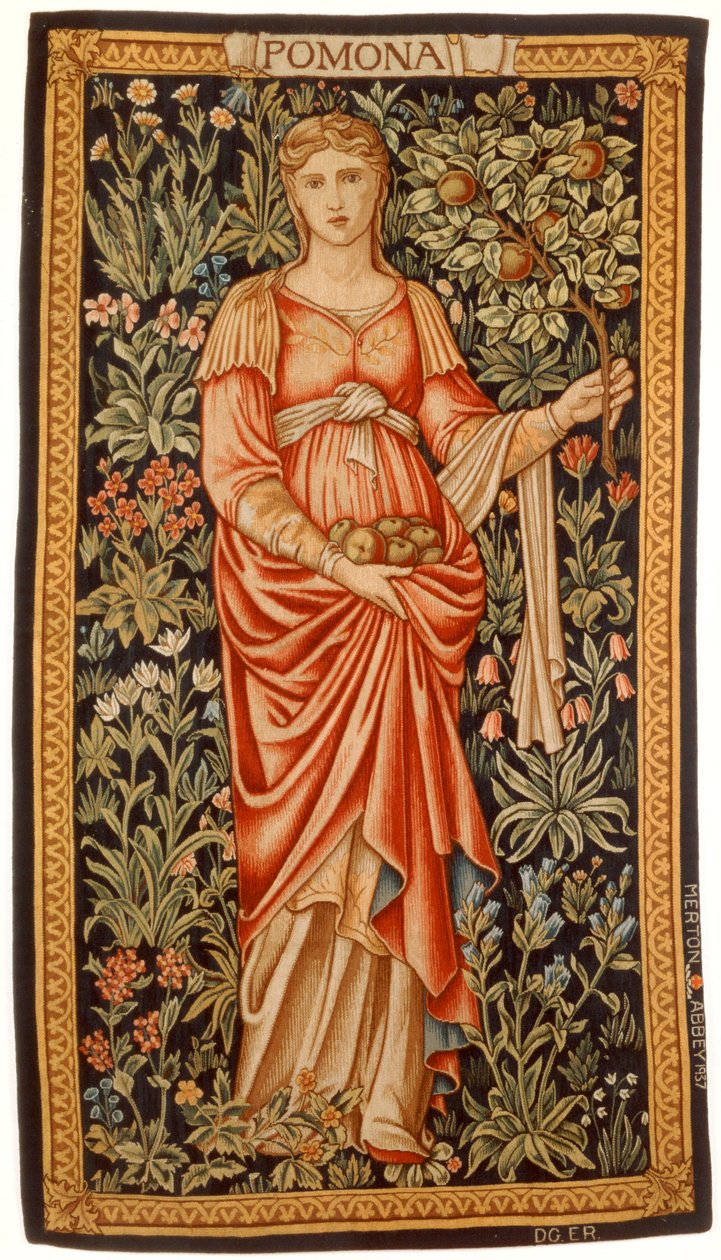 Pomona, Morris & Co. Merton Abbey, 1884 od Edward Burne Jones