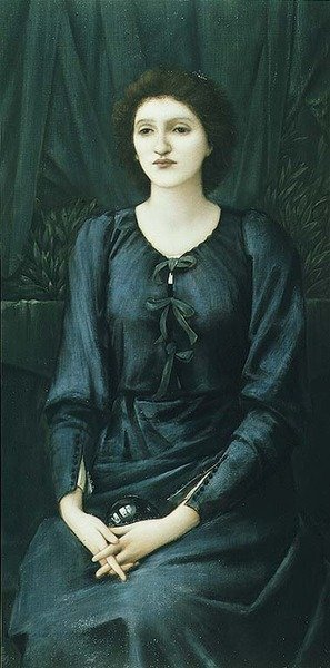 Portrét baronky Madeleine Desandes od Edward Coley Burne Jones