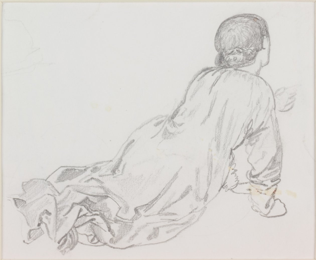 Ležící postava od Edward Burne Jones