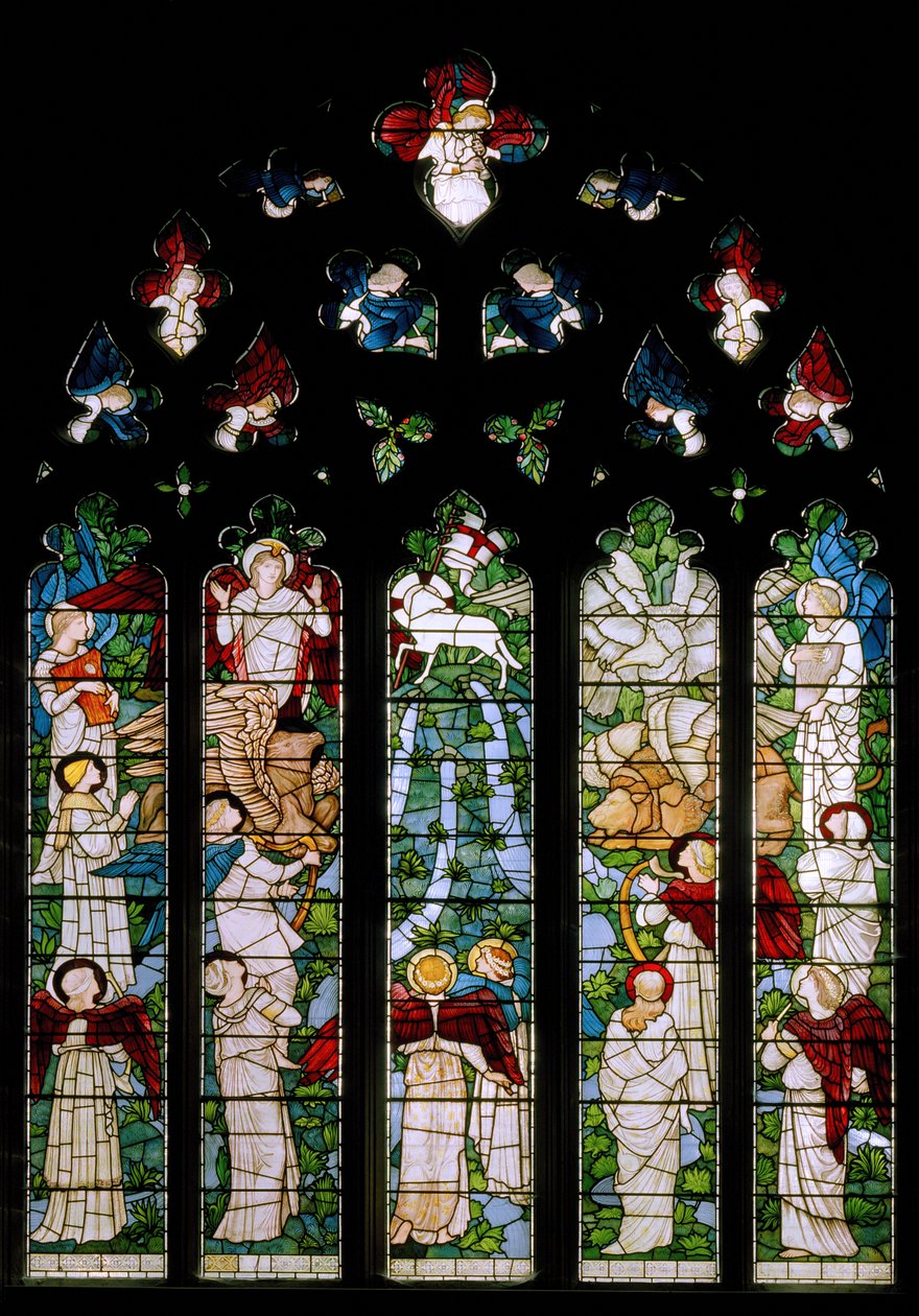 Rivers Of Paradise, 1875 od Edward Burne Jones