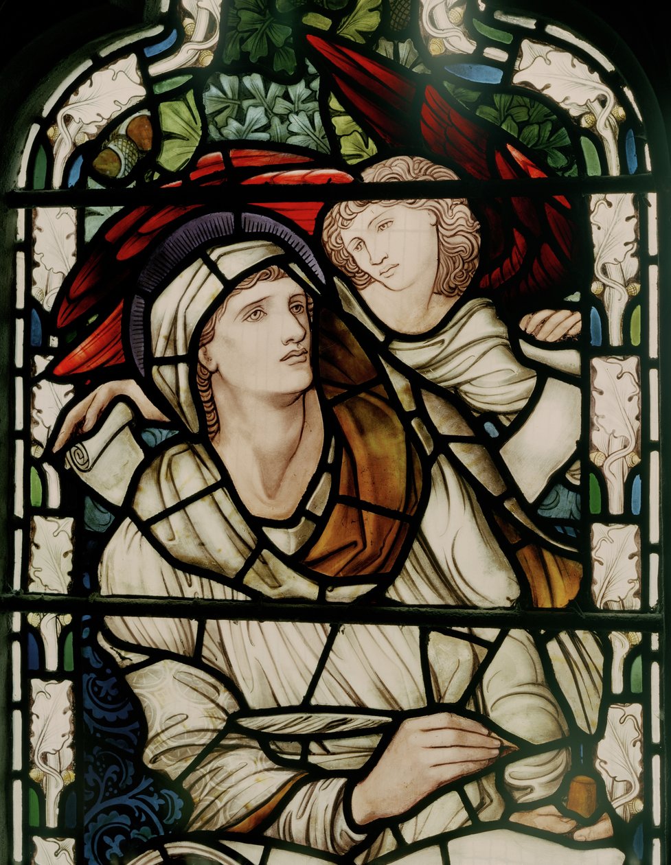 St Matthew, 1876 (vitráže) od Edward Burne Jones