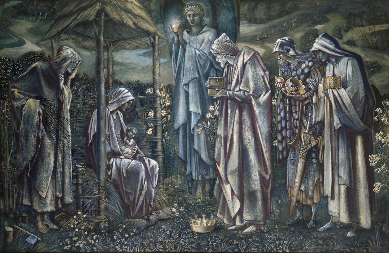 Betlémská hvězda od Edward Burne Jones