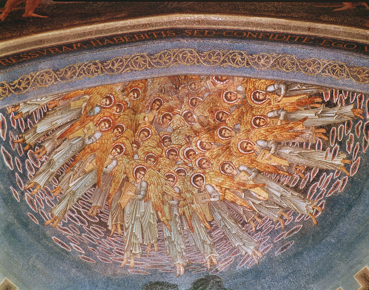 Zvěstování (stropní mozaika) od Edward Burne Jones