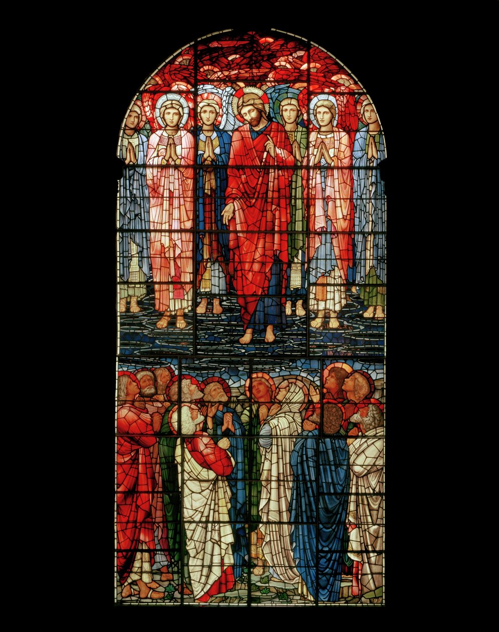 The Ascension Window, 1885 (vitráže) od Edward Burne Jones