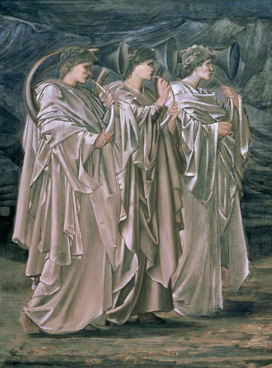 Výzva v divočině, 1874-98 od Edward Burne-Jones