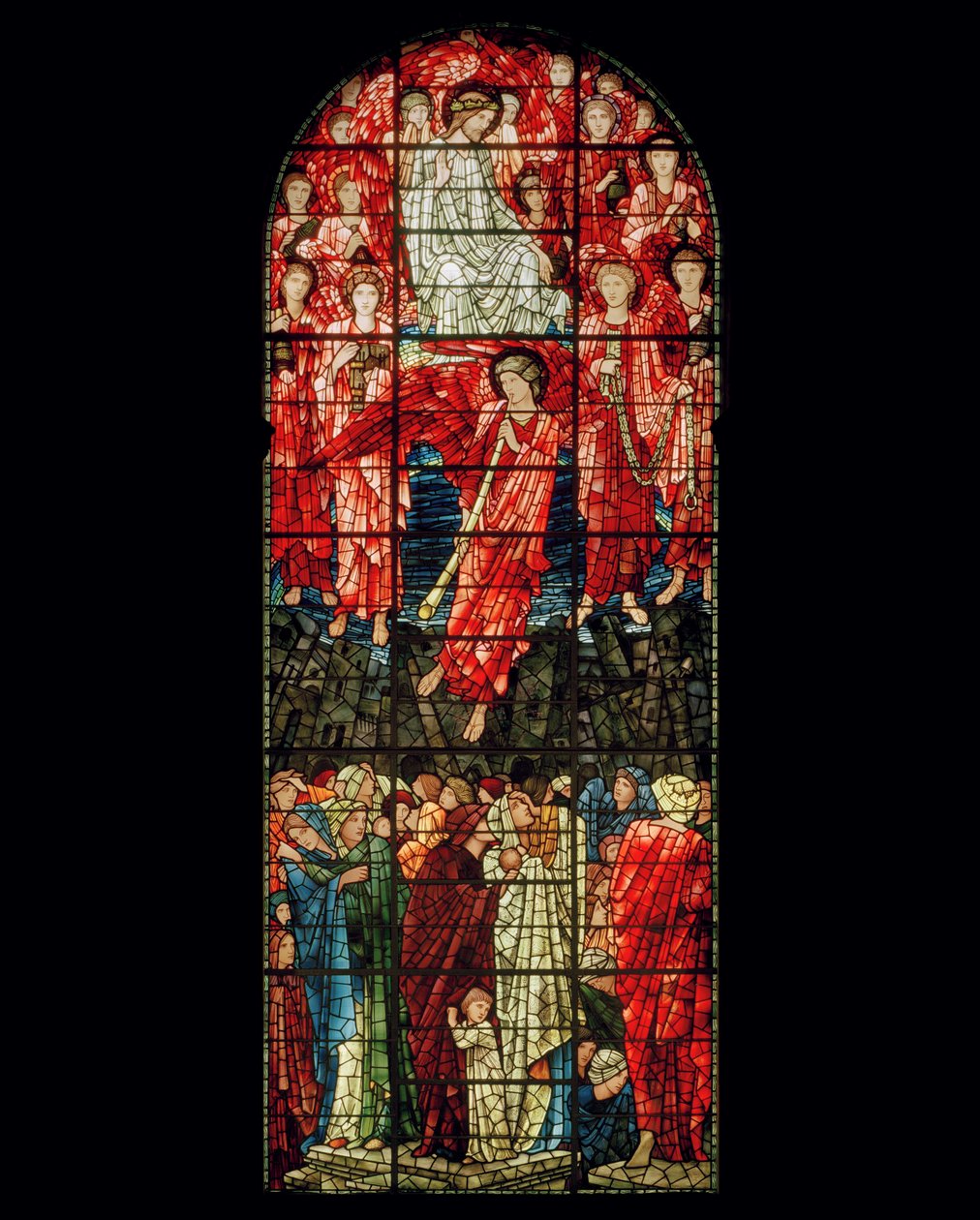 Okno posledního soudu, 1897 (vitráže) od Edward Burne Jones