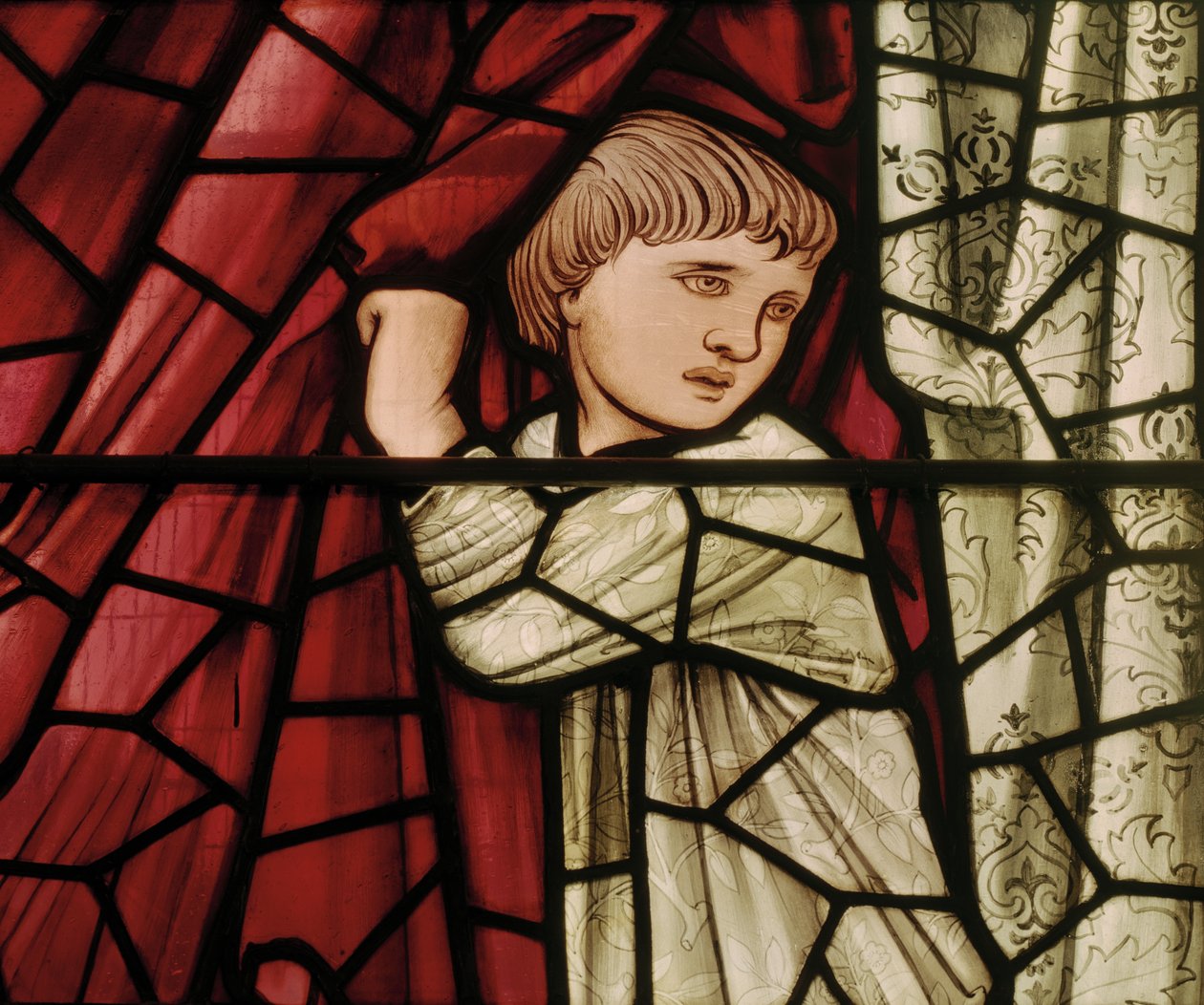Okno posledního soudu, detail, 1897 (vitráže) od Edward Burne Jones