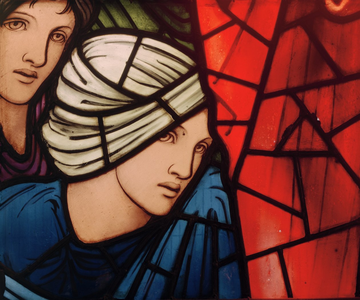 Okno posledního soudu, detail, 1897 (vitráže) od Edward Burne Jones