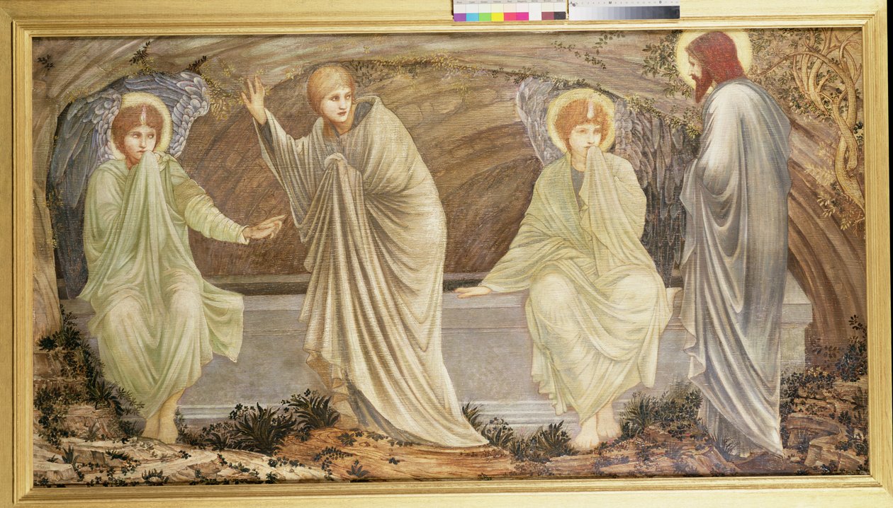 Ráno vzkříšení, 1882 od Edward Burne Jones