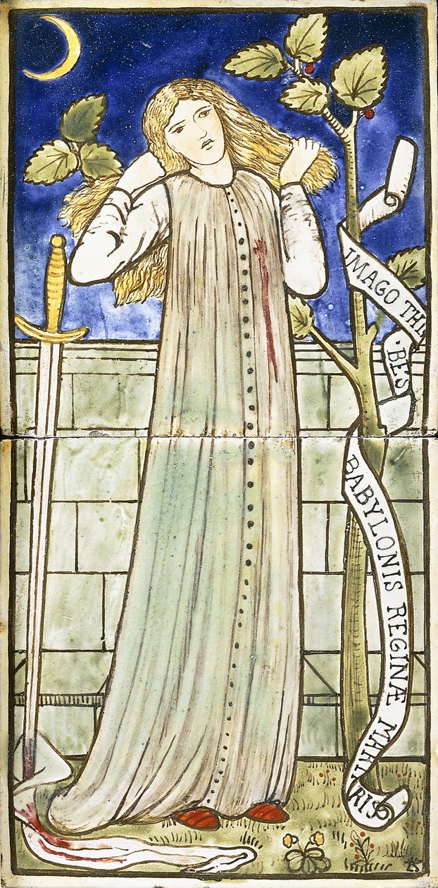 Thisbe", 1861-62 od Edward Burne Jones