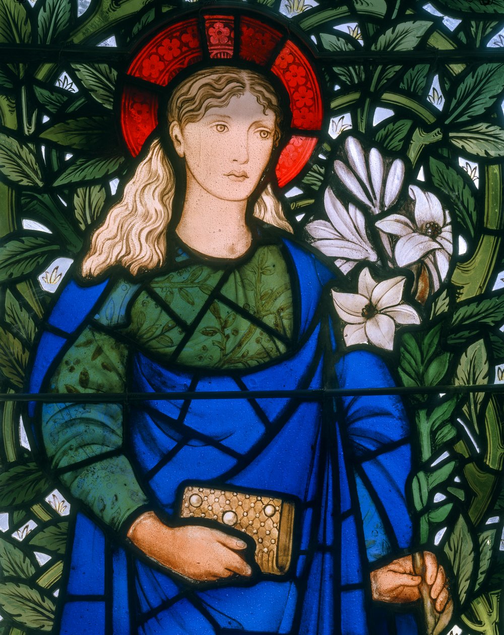 Whitelands College, Morris & Co., Edward Burne-Jones, Mary, 1886 od Edward Burne Jones