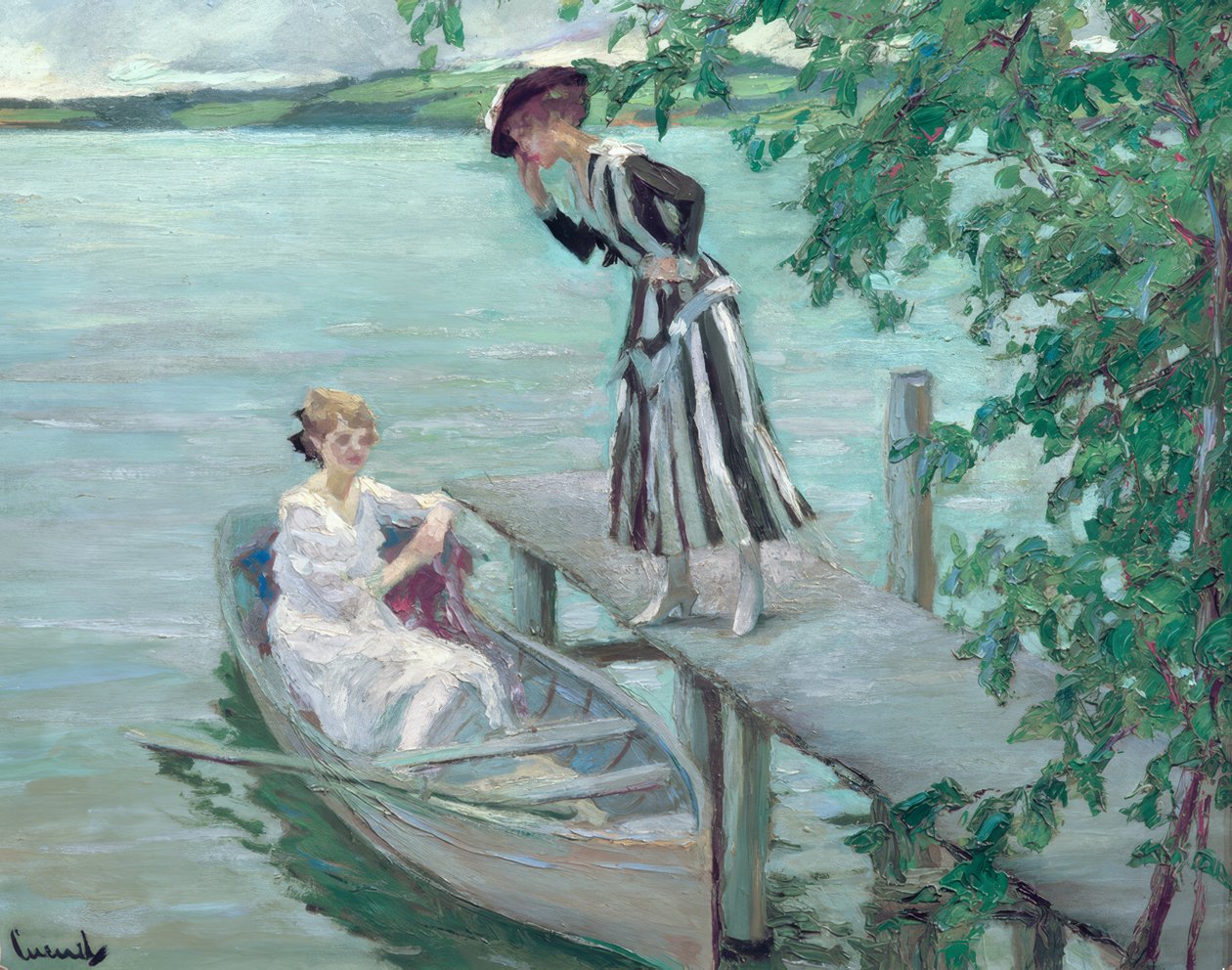 Na molu od Edward Cucuel