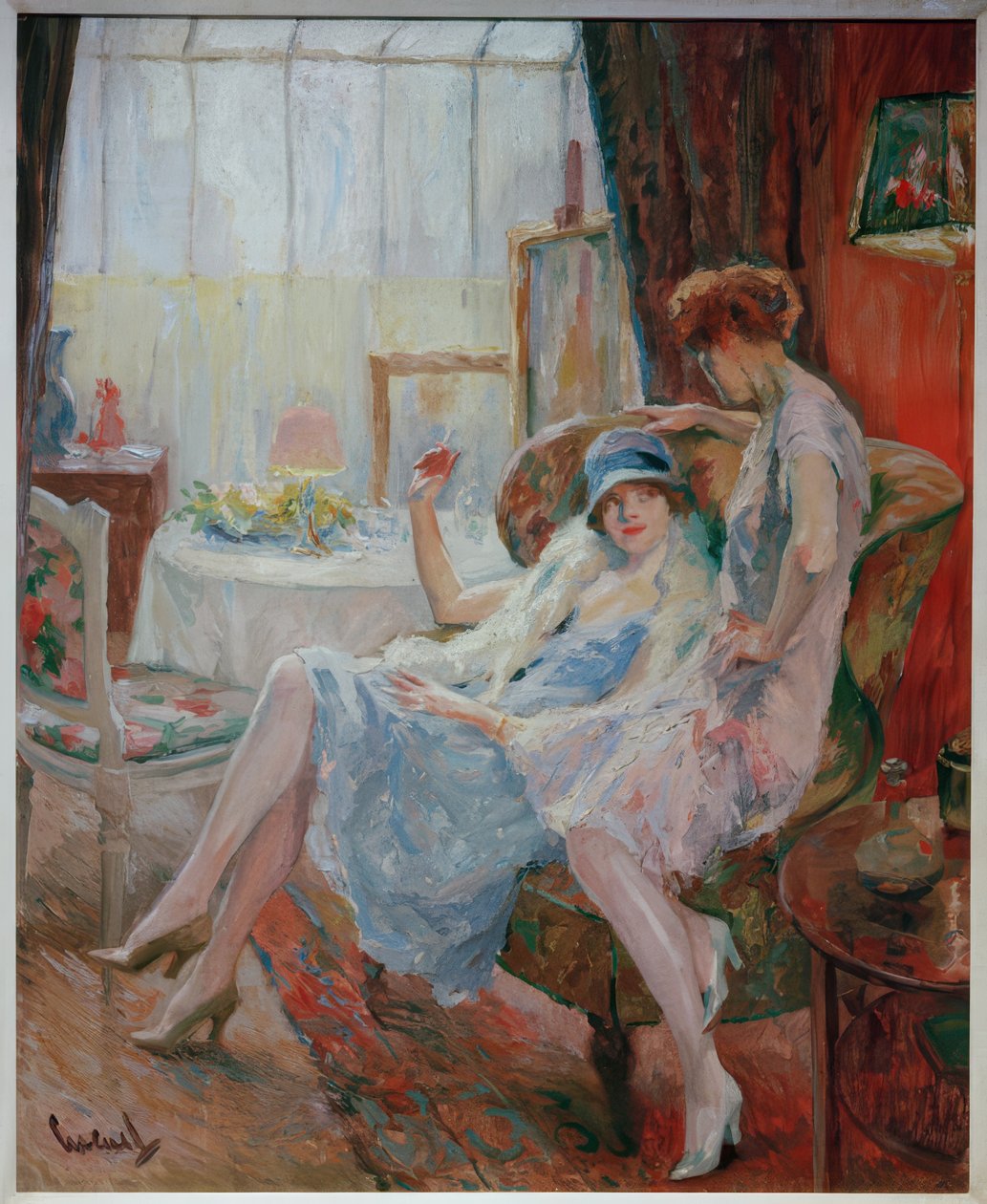 Návštěva studia od Edward Cucuel