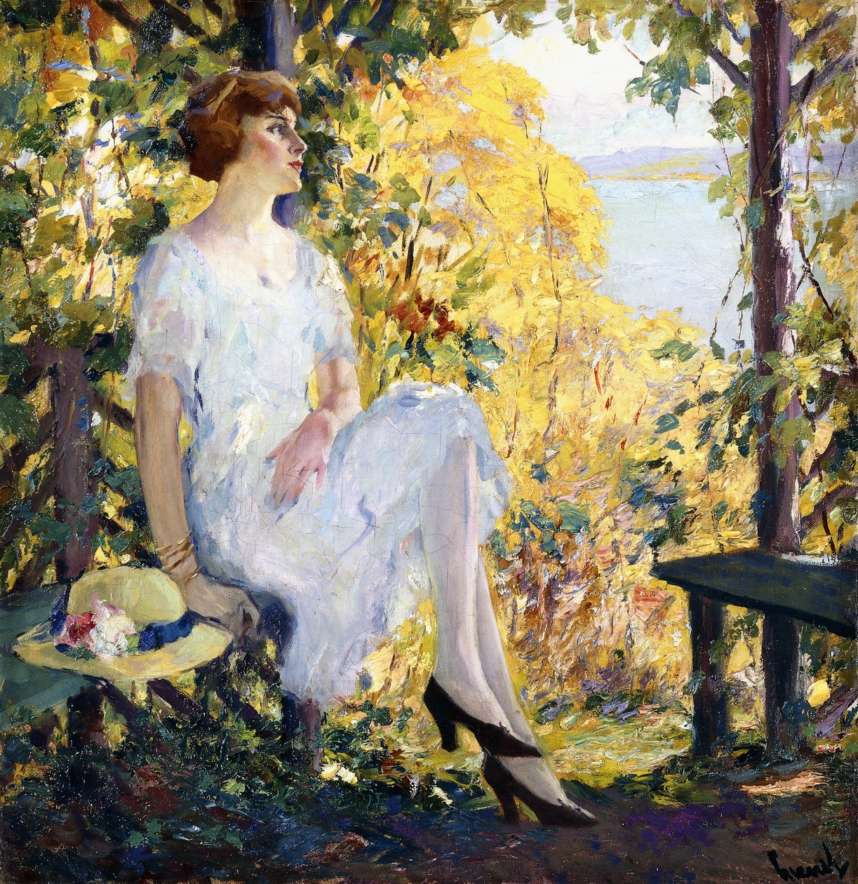 Pod altánem od Edward Cucuel