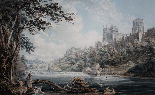 Durhamská katedrála od Edward Dayes