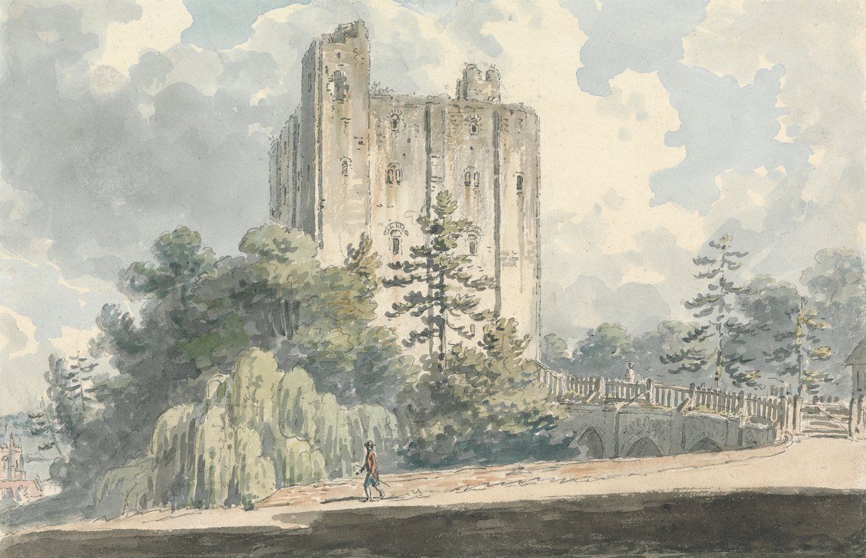 Hrad Hedingham, Essex od Edward Dayes