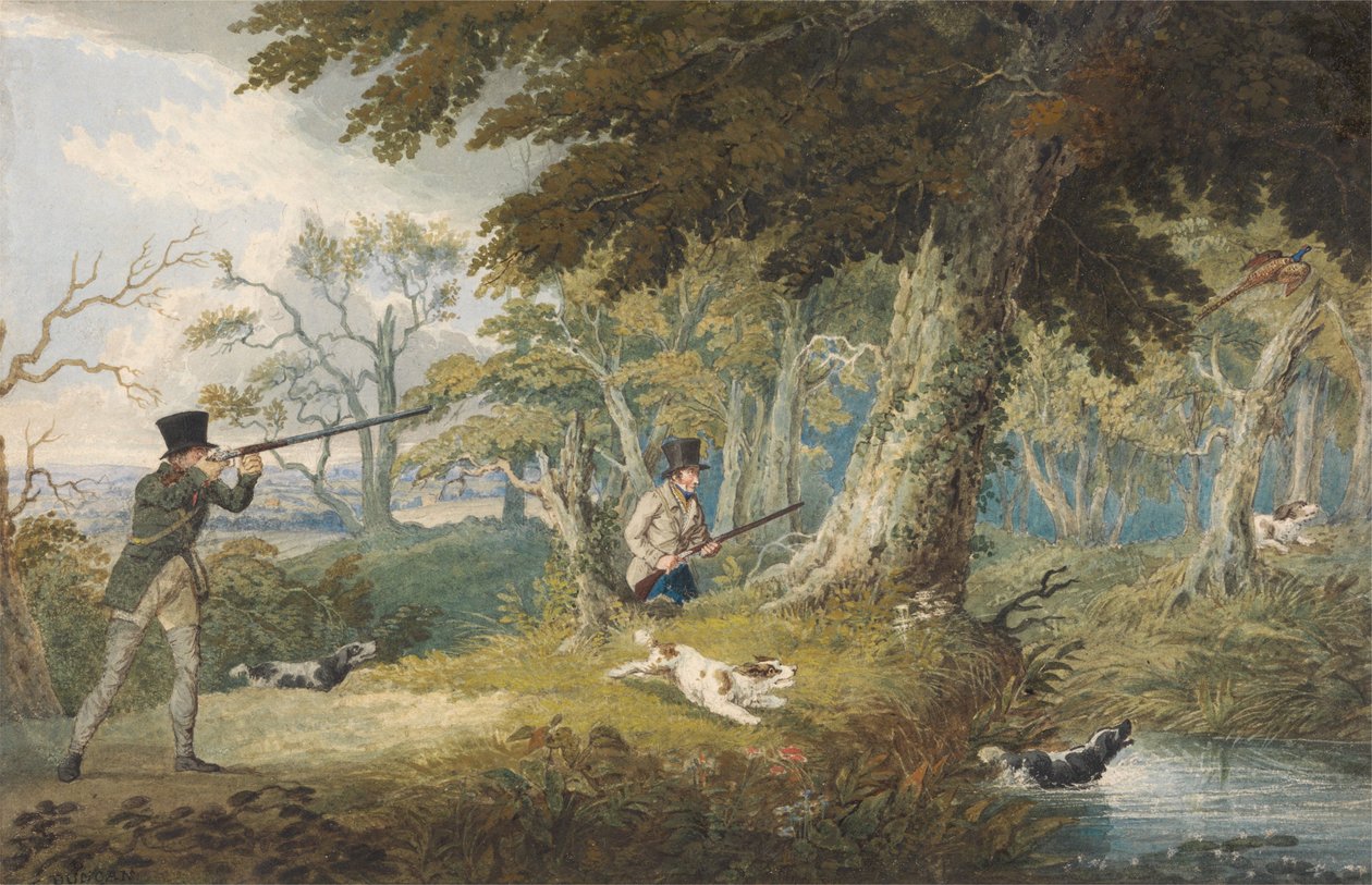 Lov bažantů od Edward Duncan