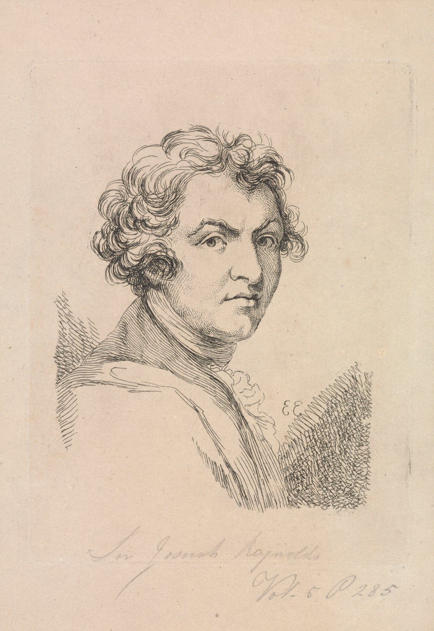 Sir Joshua Reynolds od Edward Edwards