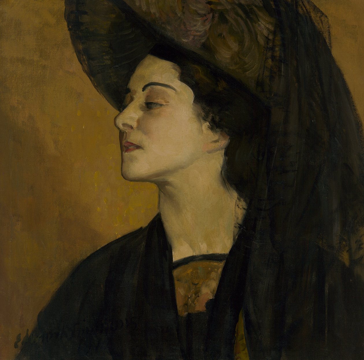 Alla Nazimova, 1910. od Edward Emerson Simmons