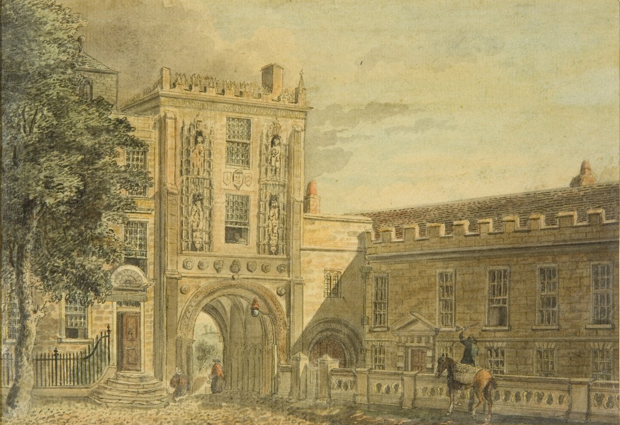 Severní pohled na College Gateway od Edward Eyre