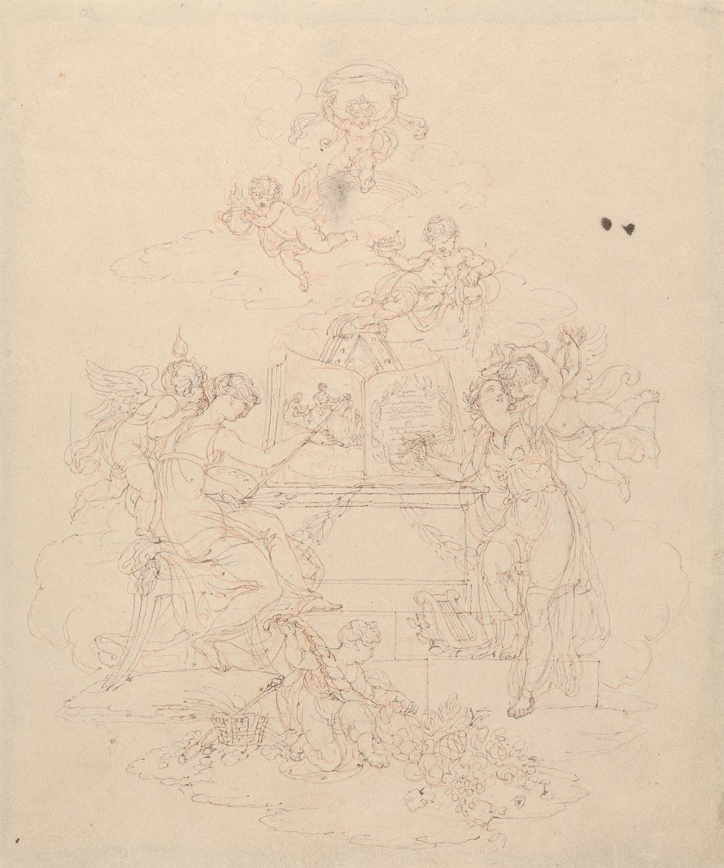 Alegorie malby a literatury od Edward Francis Burney