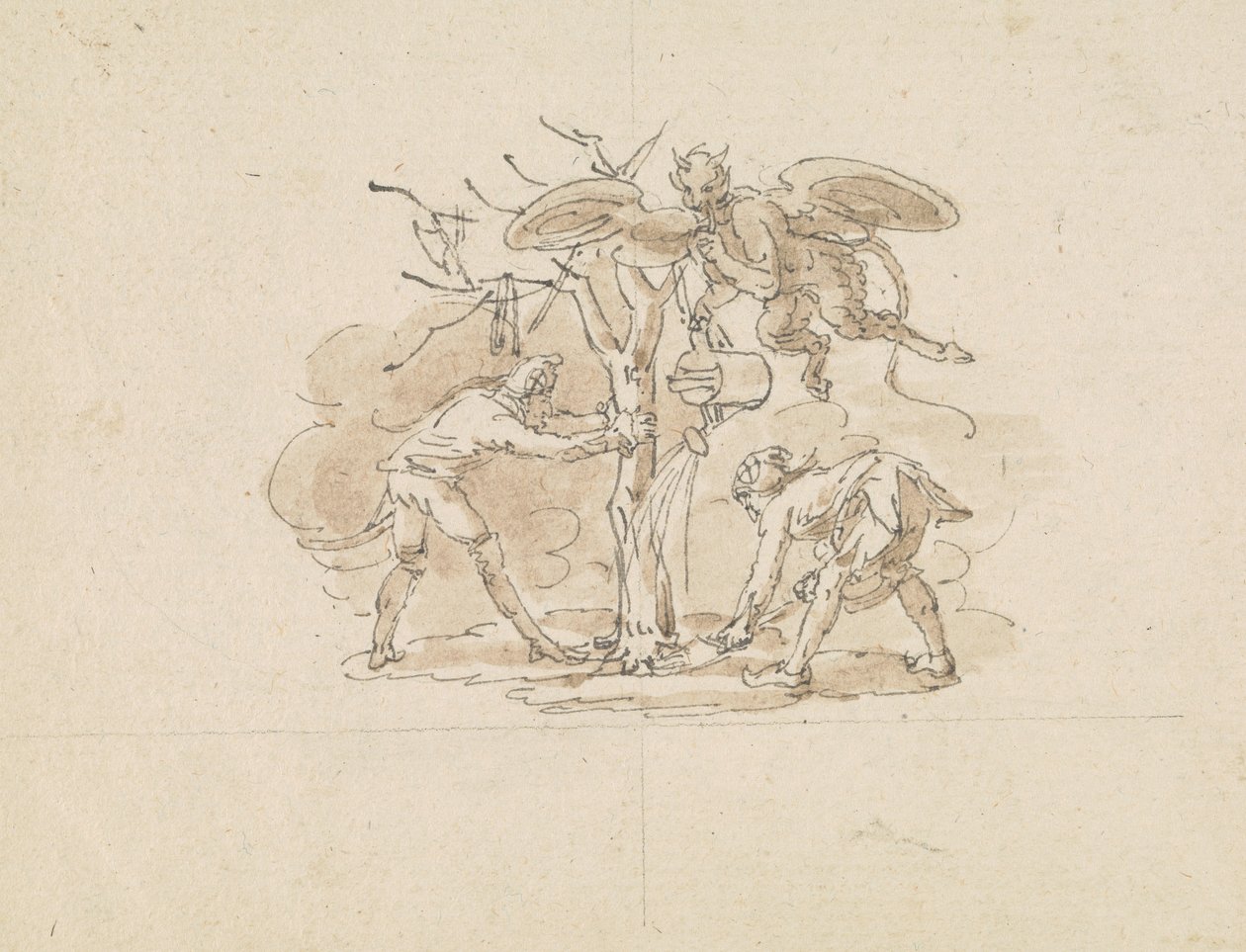 Blázni sázejí strom od Edward Francis Burney