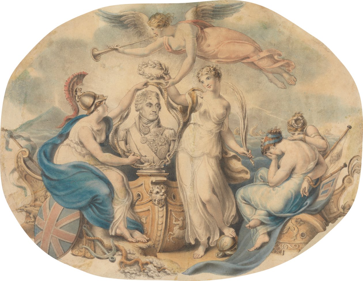 Pocta Nelsonovi od Edward Francis Burney