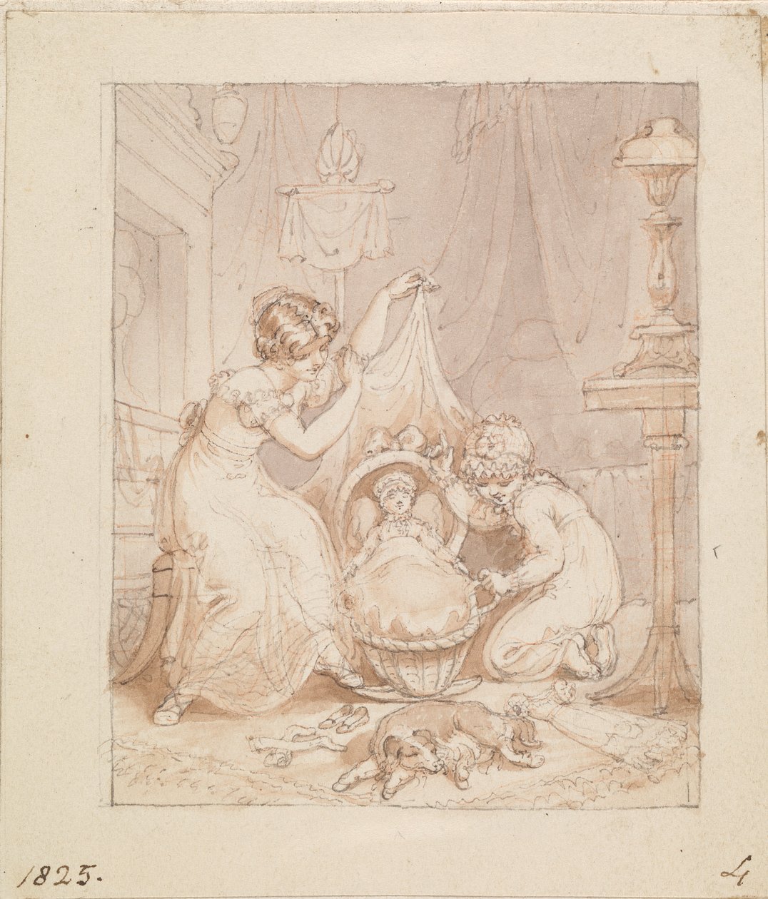Ilustrace k filmu The New Doll: Untitled od Edward Francis Burney