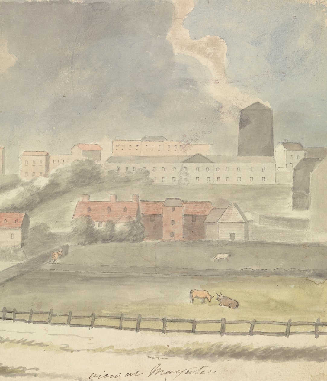 Pohled na Margate od Edward Francis Burney