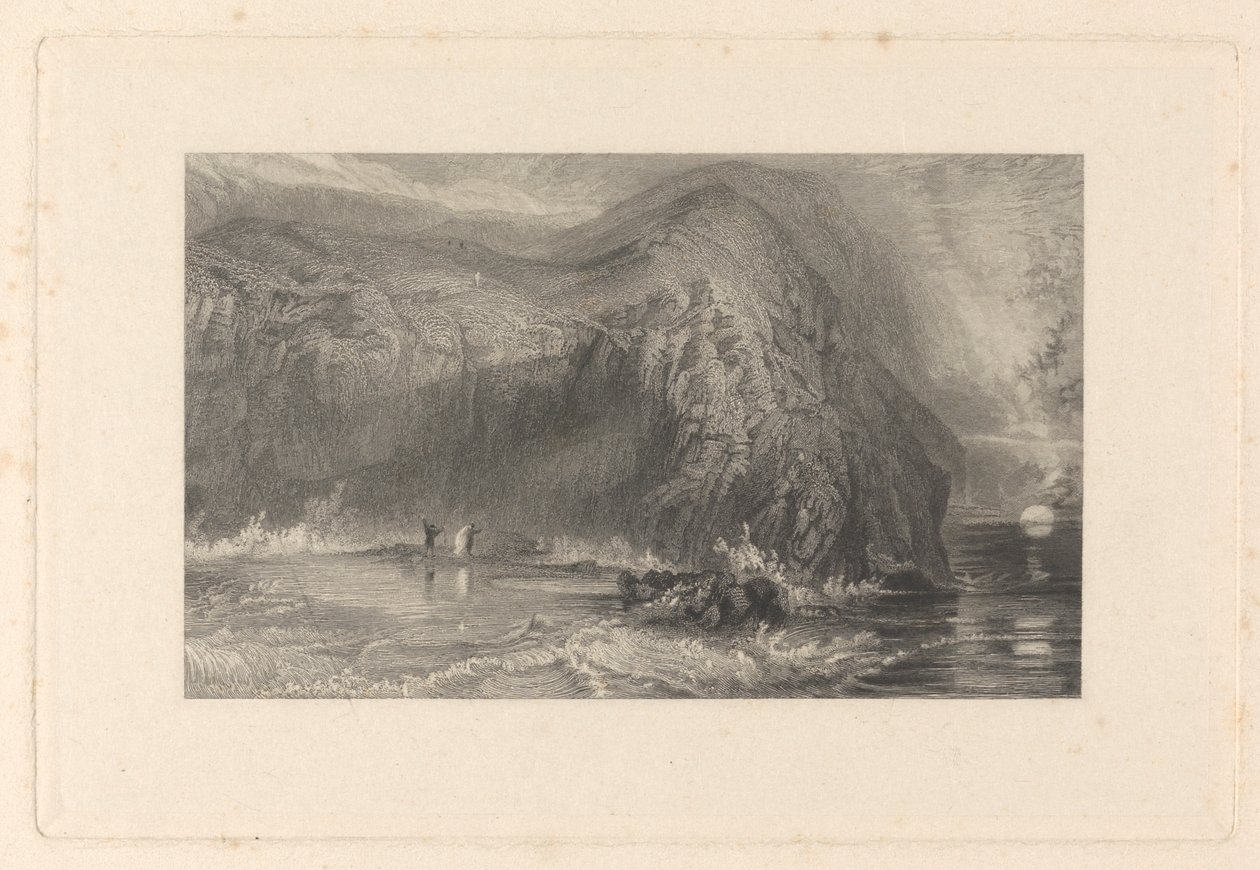 Bally-Burgh Ness od Edward Francis Finden