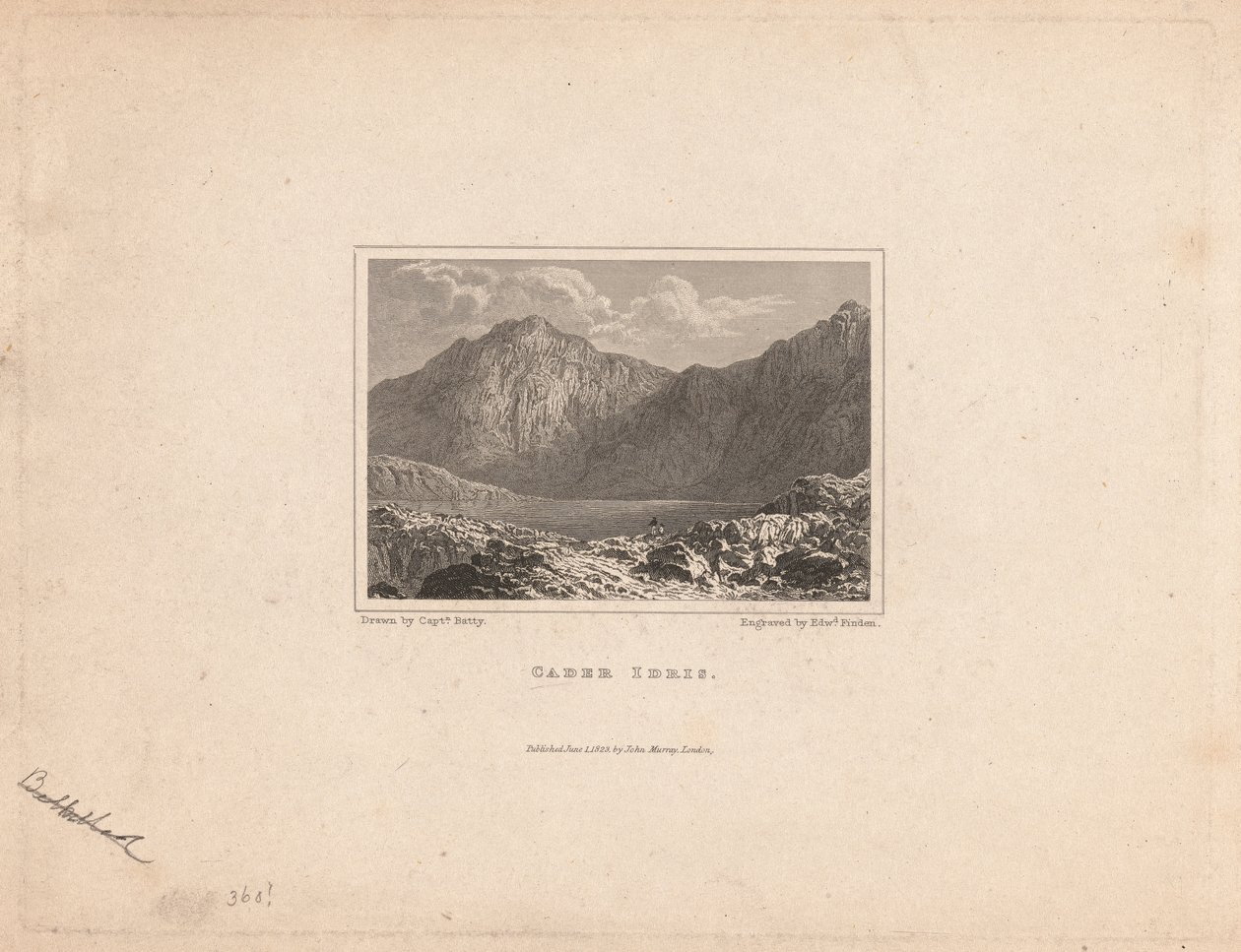 Cader idris od Edward Francis Finden