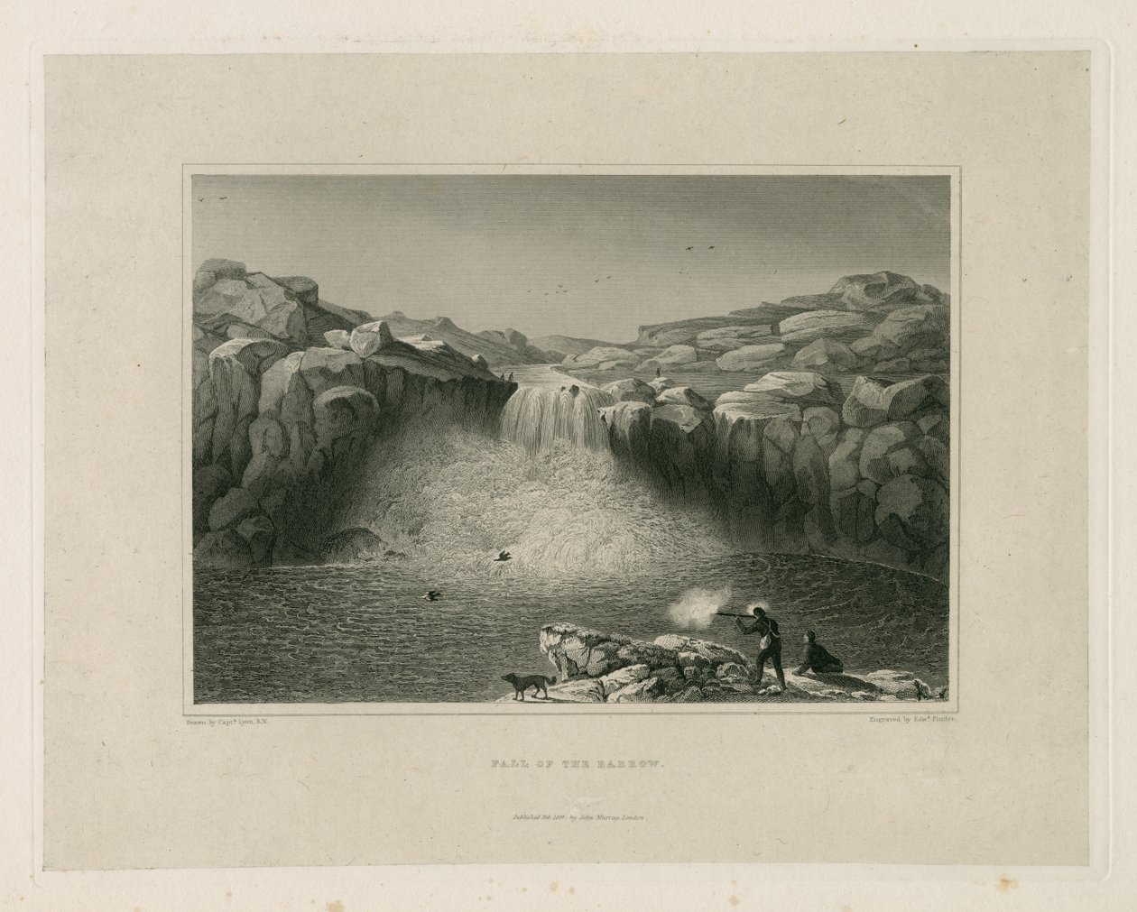 Fall of the Barrow od Edward Francis Finden