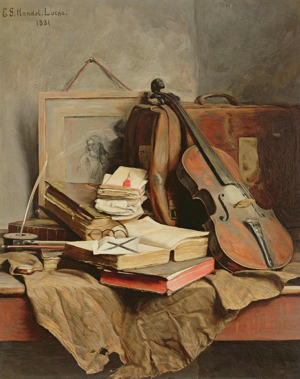 Čas zkouší všechny věci, 1881 od Edward George Handel Lucas
