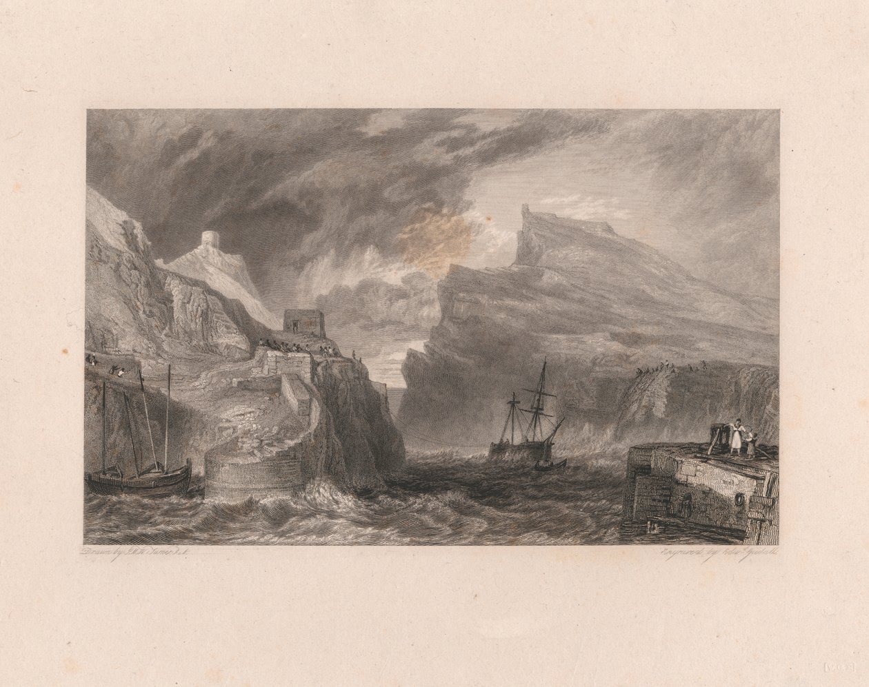 Boscastle, Cornwall od Edward Goodall