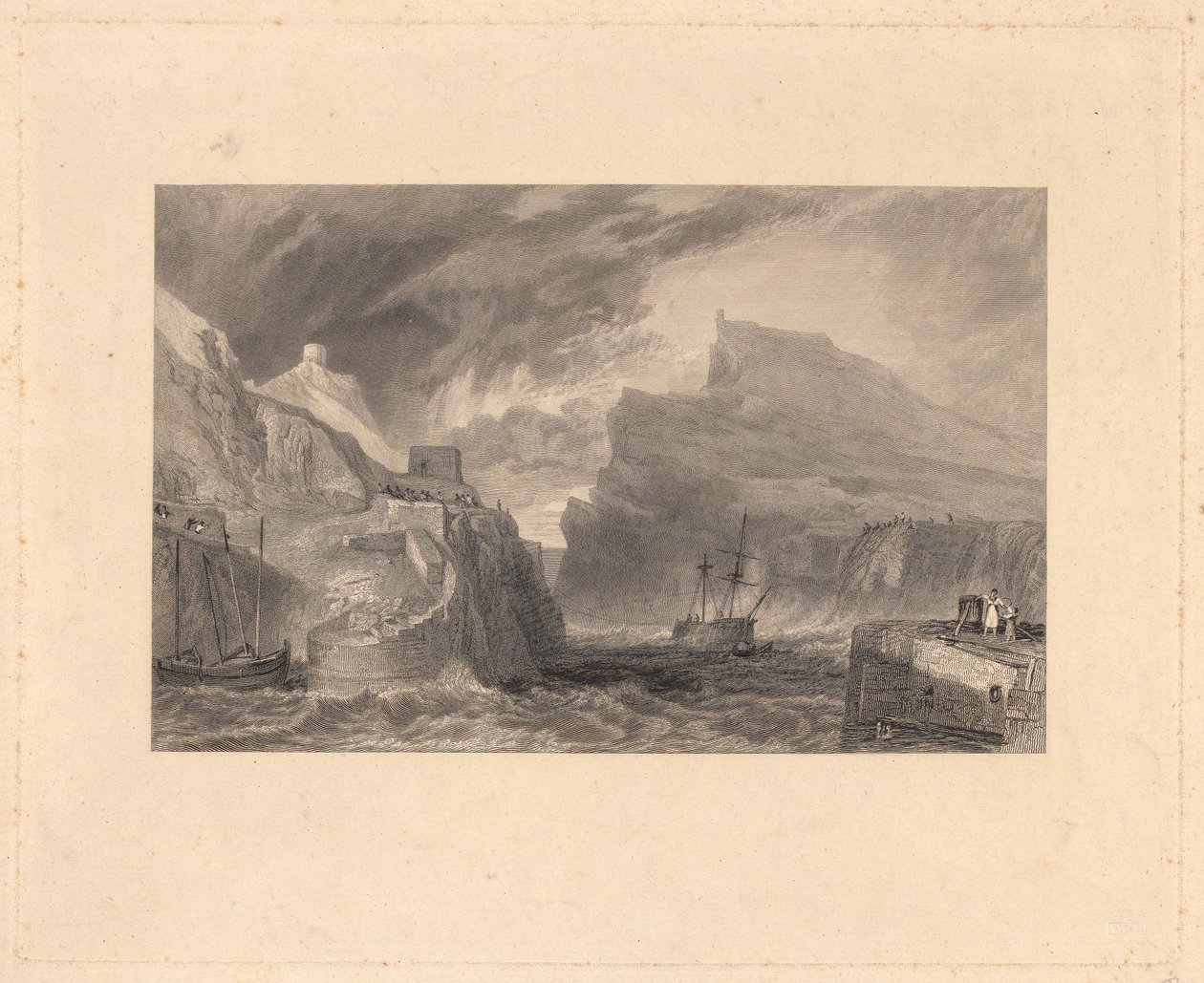 Boscastle, Cornwall od Edward Goodall