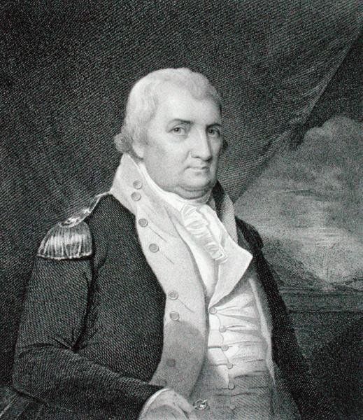 Generálmajor Charles Cotesworth Pinckney (1746-1825) vyrytý Edwardem Wellmorem (fl. 1835) od Edward Greene Malbone