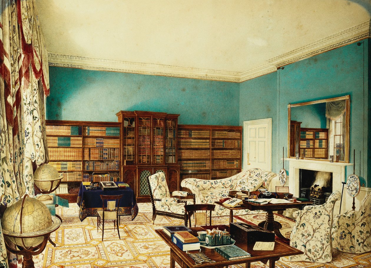 Knihovna, Binfield, Berkshire, od Edward Hassell