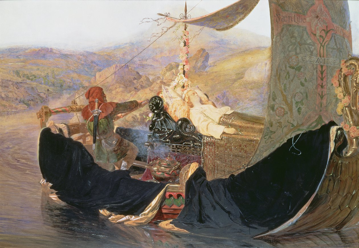 Elaine od Edward Henry Corbould