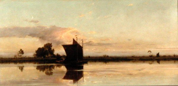 Večer na Yare od Edward Henry Fahey